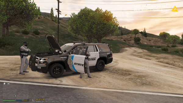 SAHP解决一起交通事故