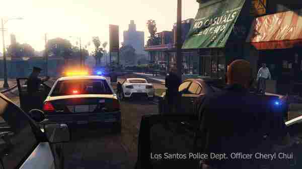 felony stop on a fine Monday morning