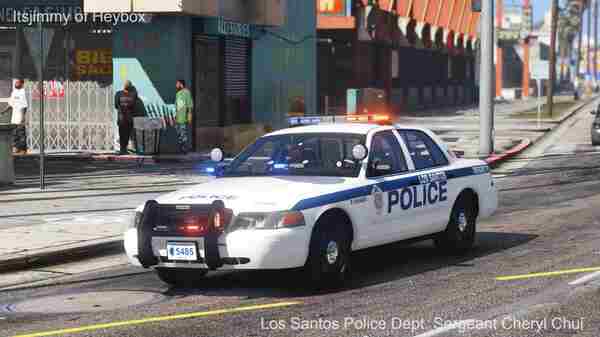 【虚构涂装】Pawnee Police Dept. CVPI