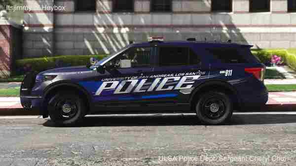 [虚构涂装]圣安地列斯大学洛圣都分校校园警察#3